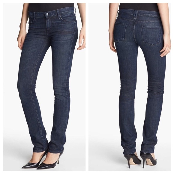 Vince cigarette jeans dark crimson vintage - Picture 1 of 11